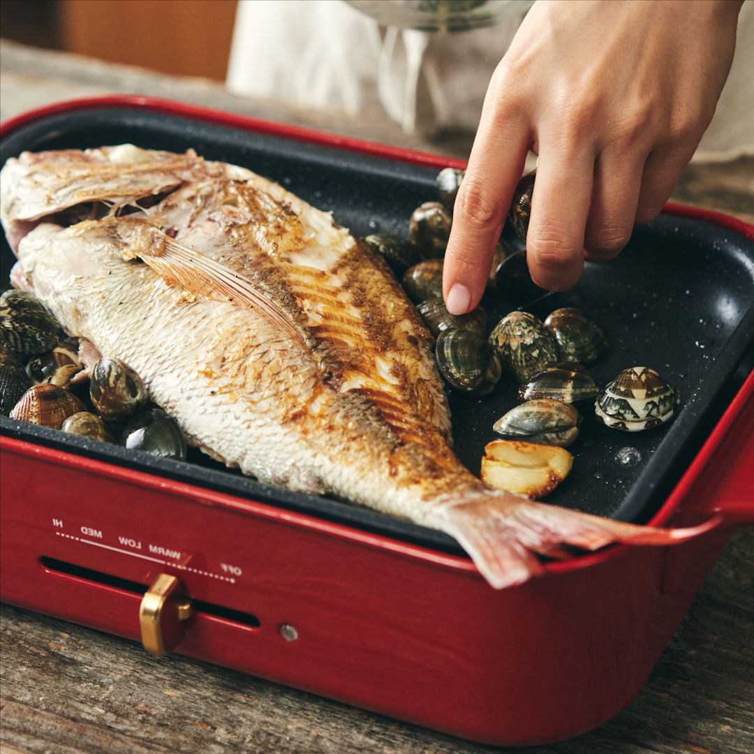 鯛のアクアパッツァ あさりなし