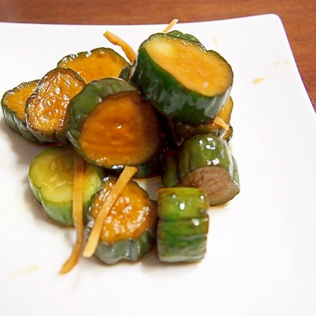 とっても簡単カリカリ梅風きゅうりの漬物