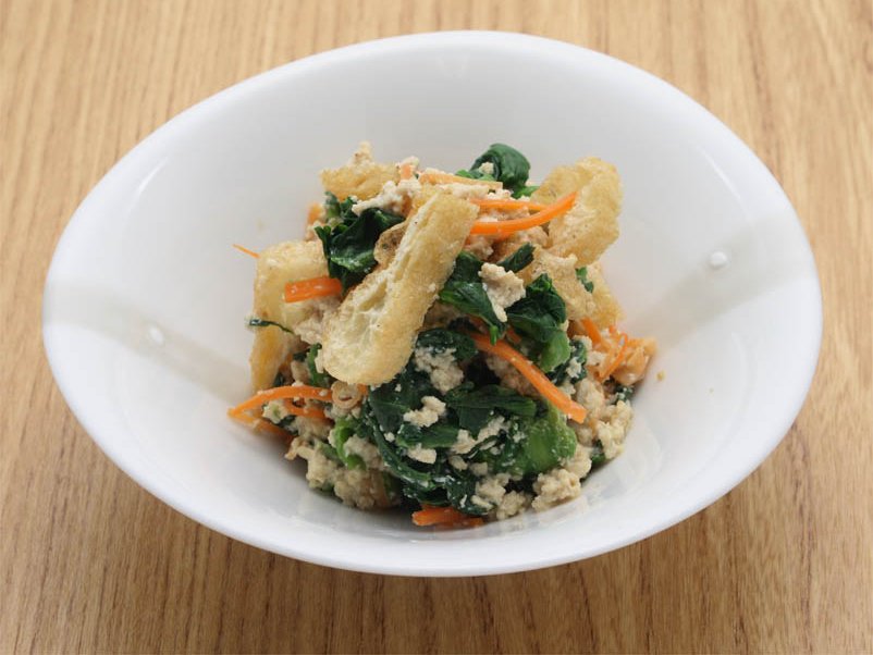 冷凍野菜レシピ⑤菜の花のツナ和え