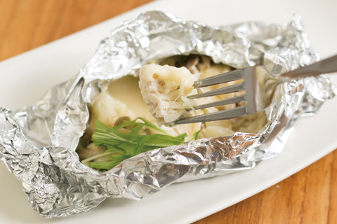 レンジで簡単コク旨 鶏ささみとキャベツのレンジ蒸し