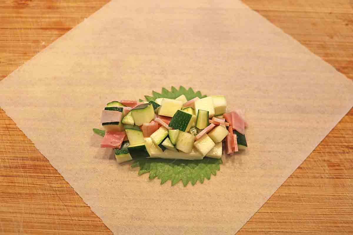 おいしくて感動！「ズッキーニとベーコンチーズのおつまみ春巻き」レシピ-ぱお連載フーディストノート