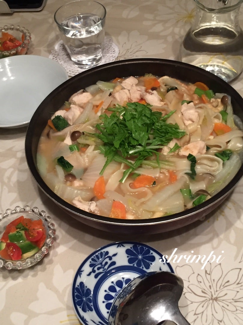 煮とかしカボチャのほうとう