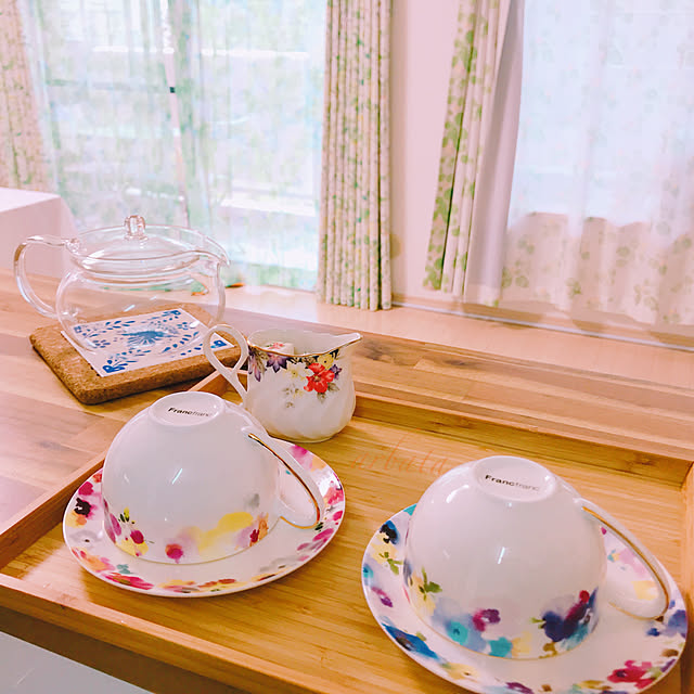 セリア ティーカップのおしゃれなアレンジ・飾り方のインテリア実例RoomClip ルームクリップ