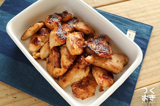 鶏肉とふわふわ卵の照り焼き