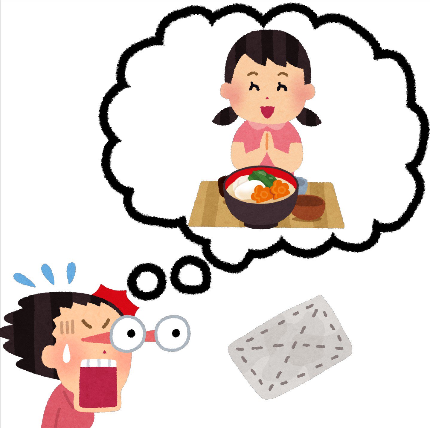 関西風お雑煮アイコン CSai・png無料イラスト素材素材ラボ