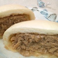 ホームベーカリーで肉まん