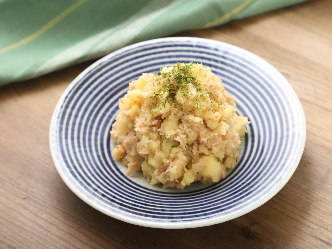 じゃがいもの塩昆布バター レンジでホクホク♪すぐでき副菜