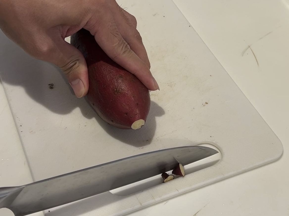 レンジで簡単 さつまいもの甘煮