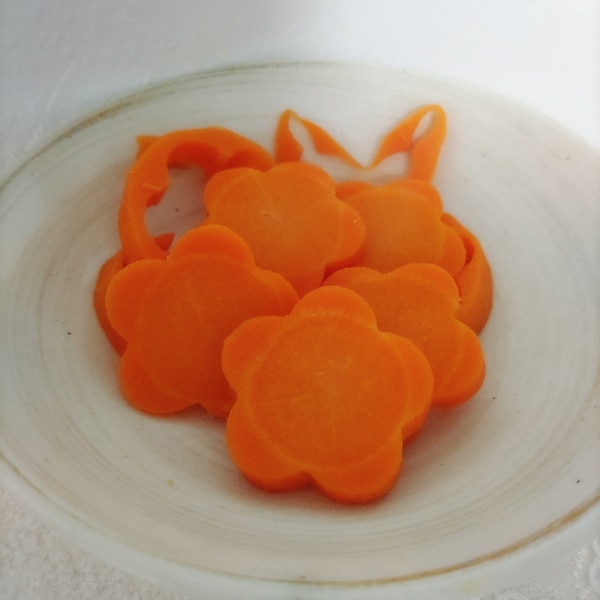 食品サンプル IWASAKI 「花人参のキーリング 」 – 元祖食品サンプル屋