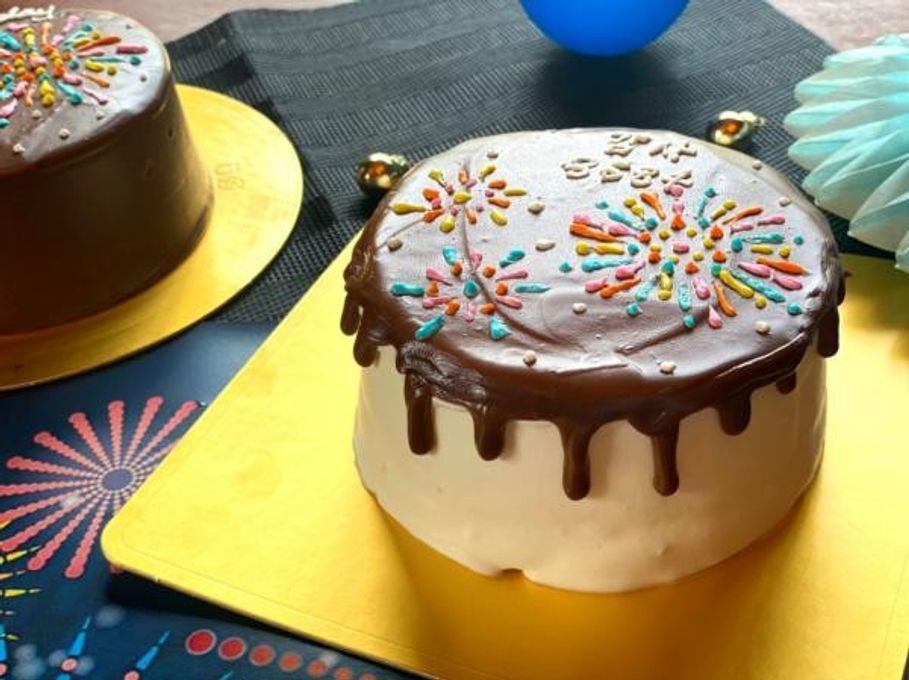 ポストカード バースデーカード バラエティ ケーキと花火AC2012バースデーカード,バラエティキンコーズポストカード