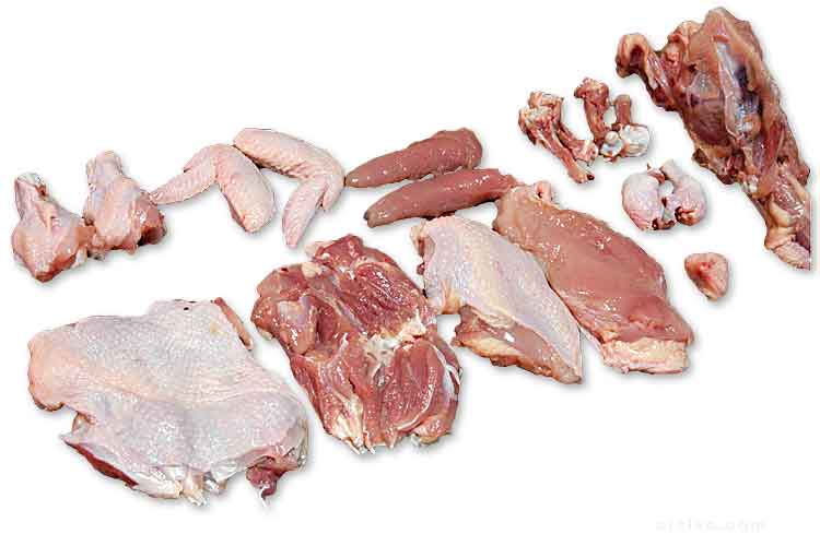 鶏むね肉のねぎ塩辛味あえ