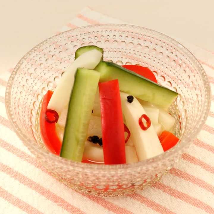 簡単マリネ！パプリカの甘酢漬け！ レシピ・作り方クラシル