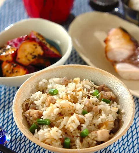 春の献立「貝汁」「筍の炊き込みご飯」「菜の花の天ぷら」を作ってみんなで囲みました！ - 鹿児島の醤油と麦味噌の蔵元 かねよみそしょうゆ