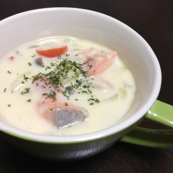 クラムチャウダーの献立 めいめいSnapdish スナップディッシュID:DS1Dbaa