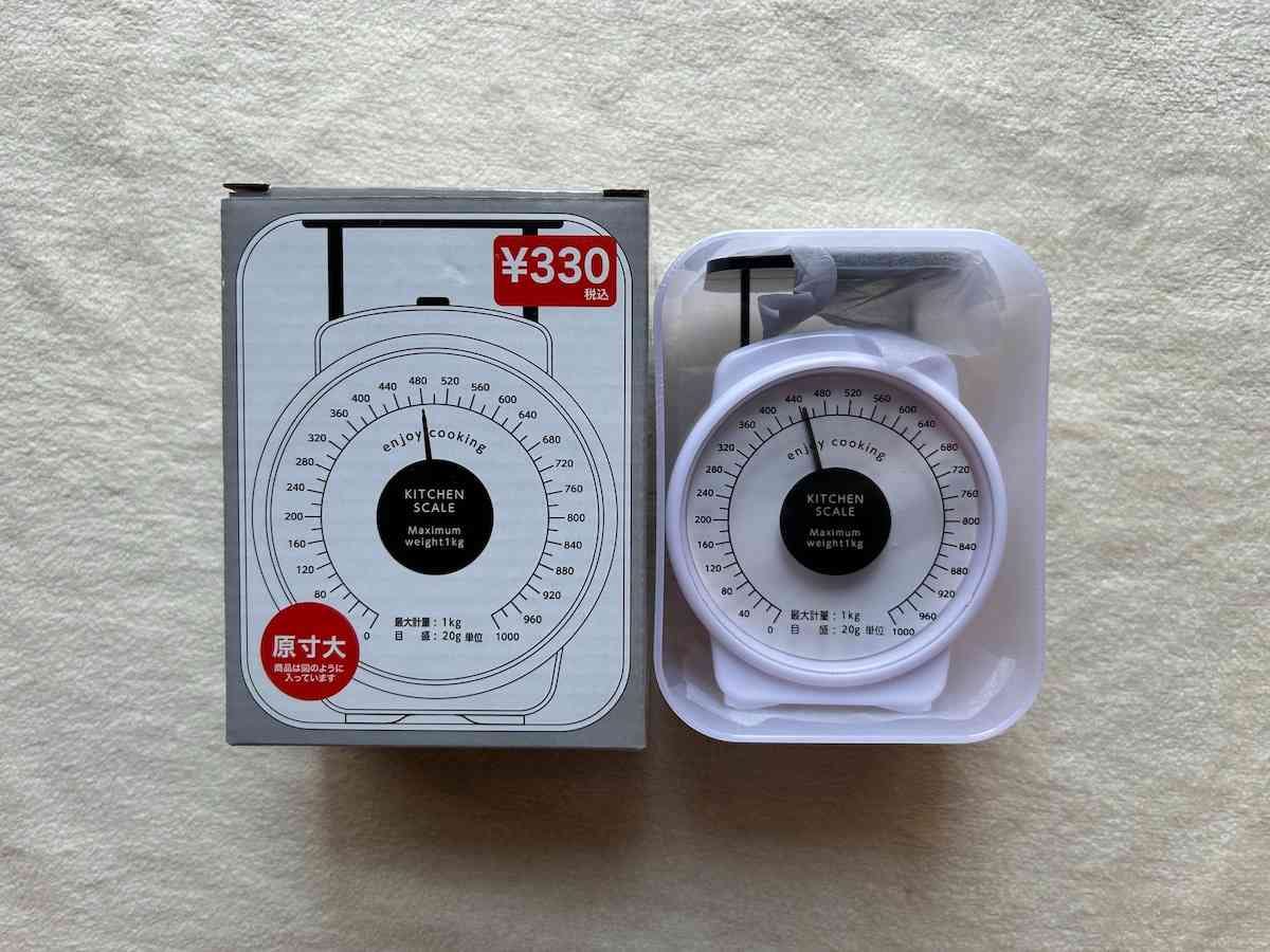 100均でキッチンスケール 秤 を買ったレビュー: にゃん太郎の日記