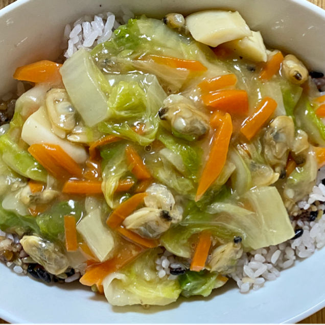 海鮮あんかけ丼