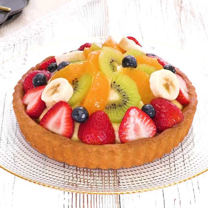 フルーツデコレーションケーキを作りましたCoris cooking - YouTube