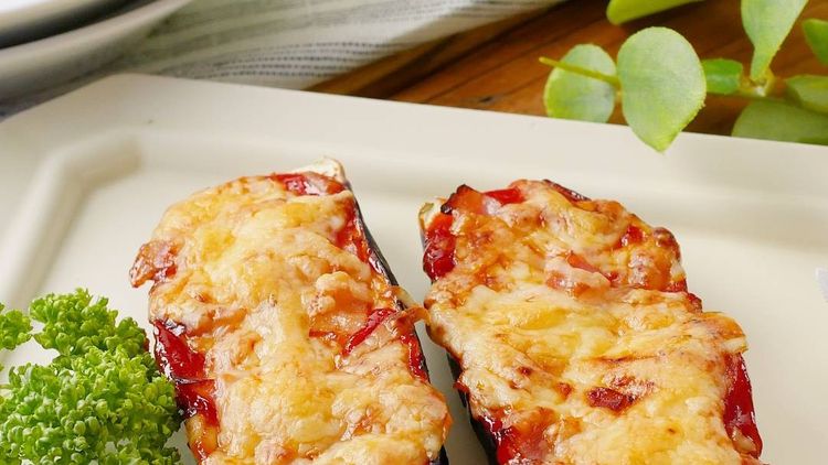 なすのトマチー焼き ジューシーなすの洋風副菜☆