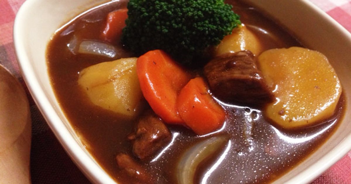 簡単！保温するだけ♡炊飯器タンシチュー♡