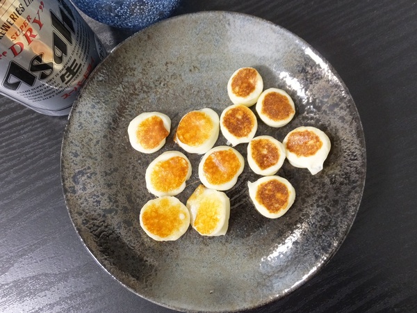 さけるチーズとハムの揚げ春巻き風おつまみ