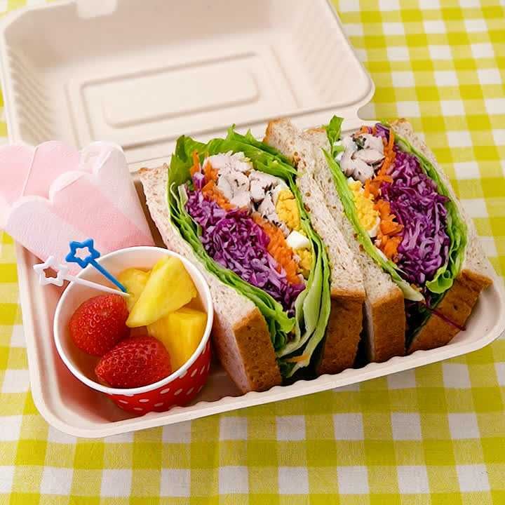 サンドイッチ弁当 崩れず上手に詰めるコツ＆人気レシピ19選♪デリッシュキッチン
