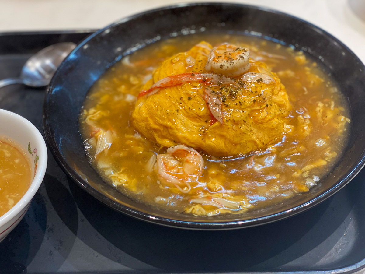 餃子の王将天津飯のタレ 餡 、実は関西でも注文すれば甘酢や塩ダレも作ってくれるJumpei Kawamura