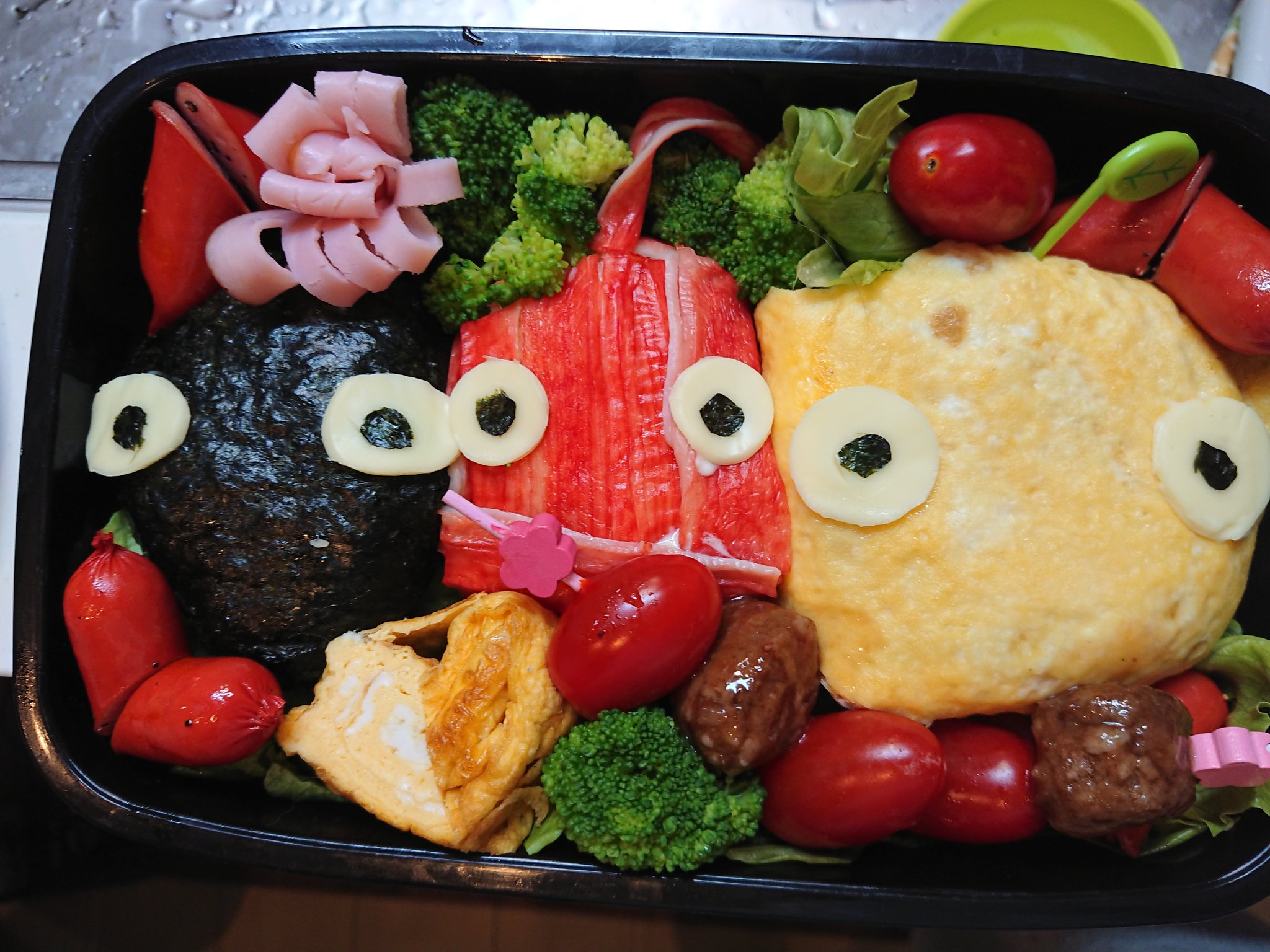 簡単ピクミン弁当のオッチンレシピ