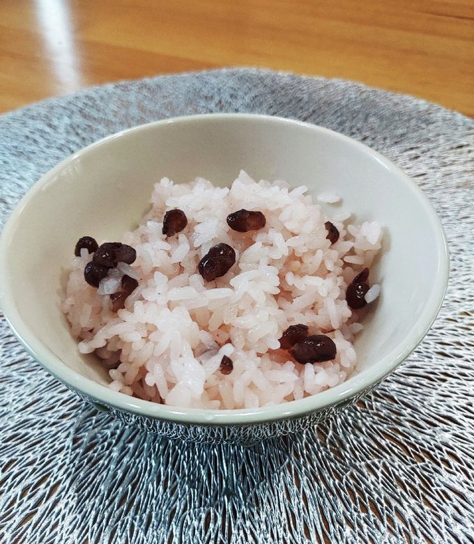 北海道のお赤飯の作り方 How to make red beenrice ☆炊飯器で手軽に作れるお赤飯☆甘納豆とふっくら炊けたもち米の相性が抜群！☆ほんのり甘いお赤飯は道産子お馴染み♪☆