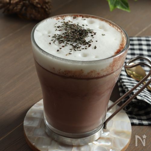 チョコミントバナナドリンク