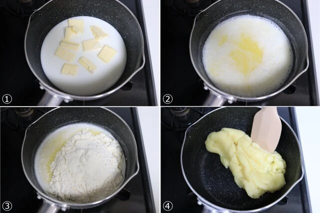 失敗しないシュークリームの作り方・レシピ意外と簡単！シュー生地作り