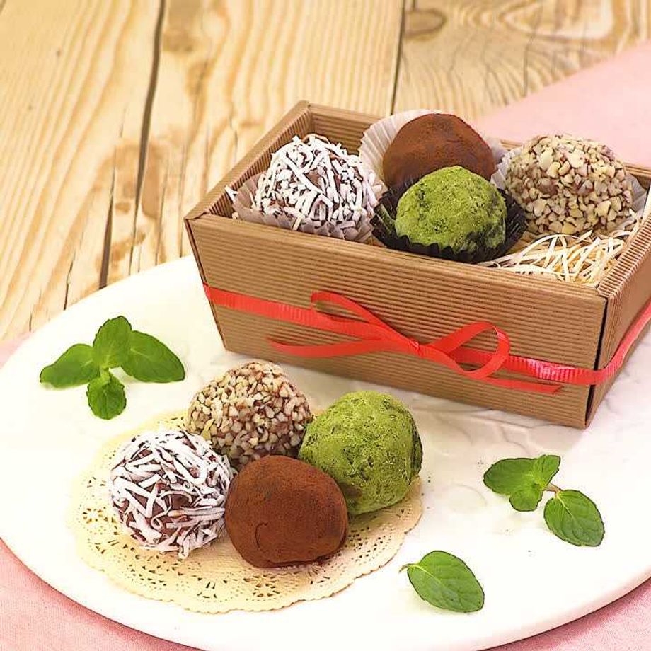 冬限定”スイーツブランド「スノー」のバレンタイン、ミルク香る生トリュフチョコ「スノーボール」 - E・レシピ 1 2ページ