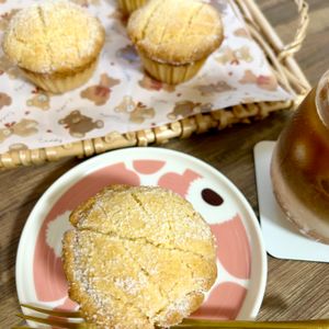 ホットケーキミックスで！さくさくメロンパン