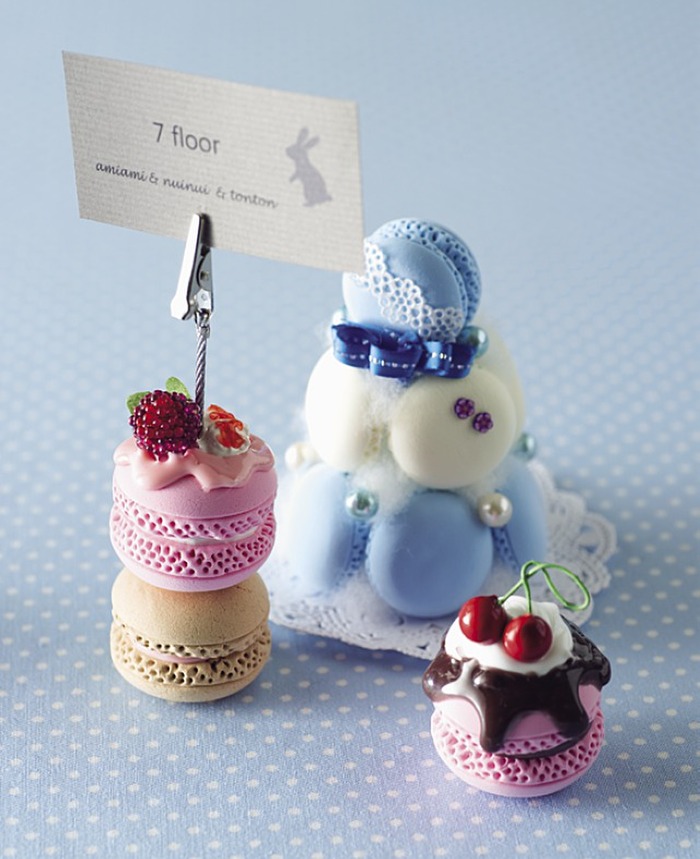 100均の軽い紙粘土でマカロン作り - Arichaのティーブレイク