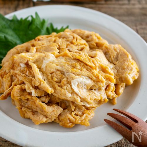 お弁当に☆卵1つで巻かない卵焼き