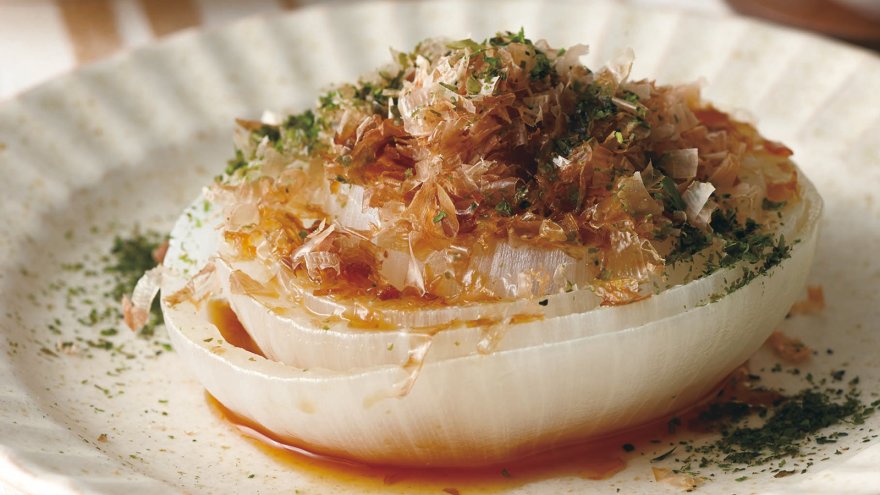 丸ごと新玉ねぎのレンジ蒸し – おいしいノンオイル リケンのノンオイル理研ビタミン