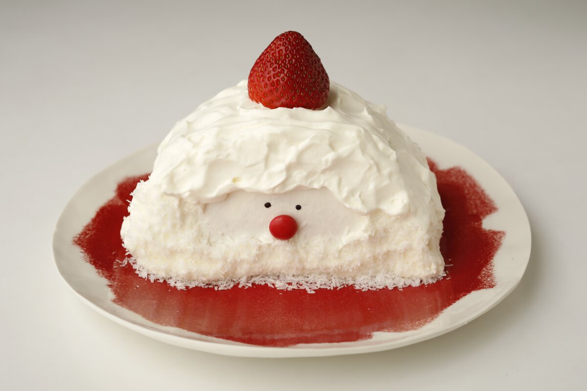 キャンドル風クリスマスケーキ