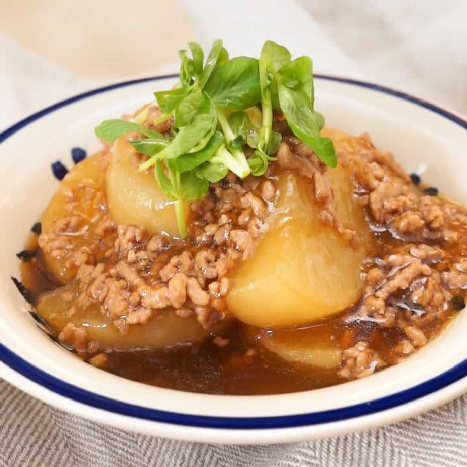 とろとろ大根と手羽中のさっぱり煮