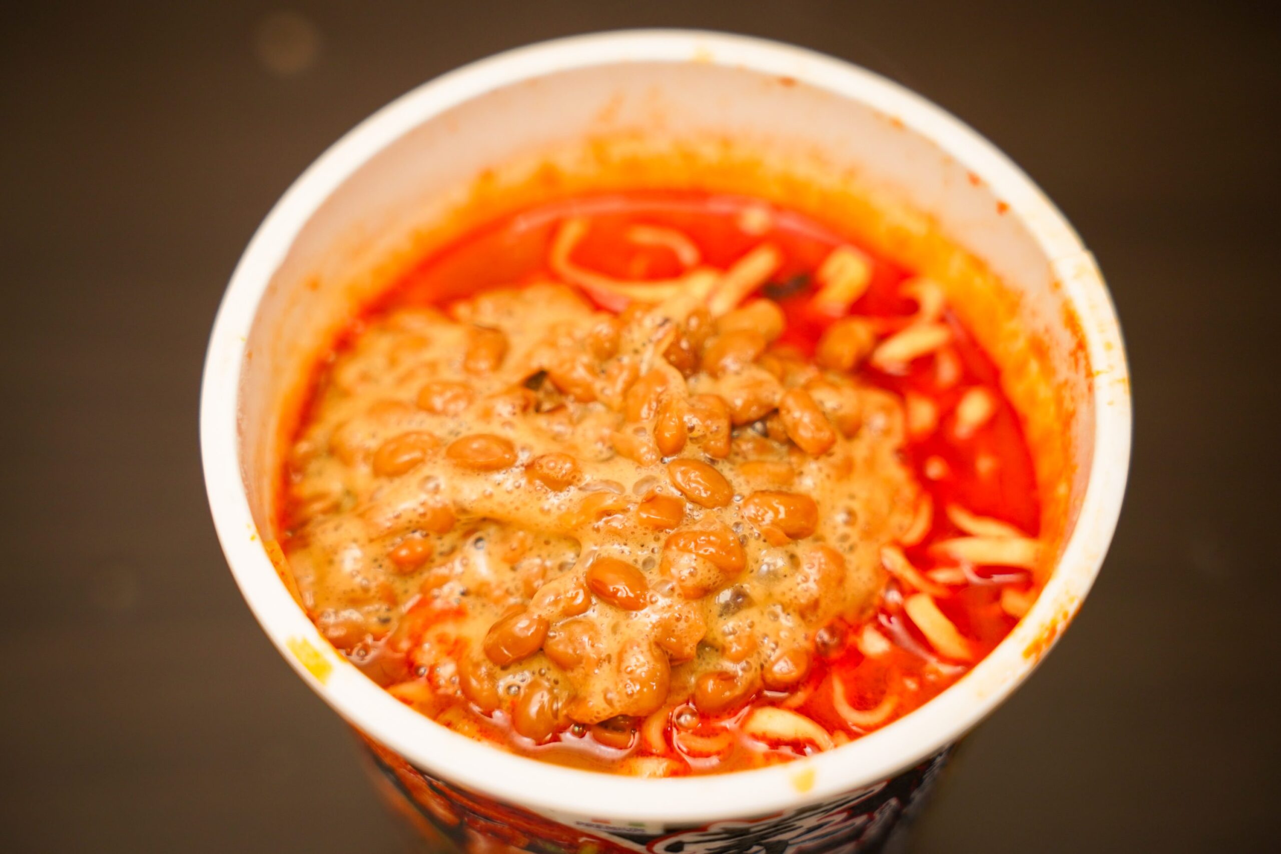 🍜🌶視聴者さんから聞いた蒙古タンメン中本納豆アレンジ３選 第４弾 , 他にも美味しいアレンジがあったら教えてください！✨, ★今回のメニュー,①納豆×生卵, ②チーズ×納豆×マヨネーズ, ③蒙古タンメン×納豆巻き,蒙古タンメン中本納豆セブンイレブンカップ麺カップラーメン蒙古タンメンアレンジ蒙古タンメンレシピアレンジアレンジレシピ料理初心者バズレシピ