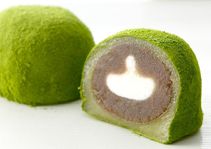 抹茶、超濃厚。生クリームが隠し味の「宇治抹茶だいふく」 京都府- おいしいマルシェ powered by おとりよせネット