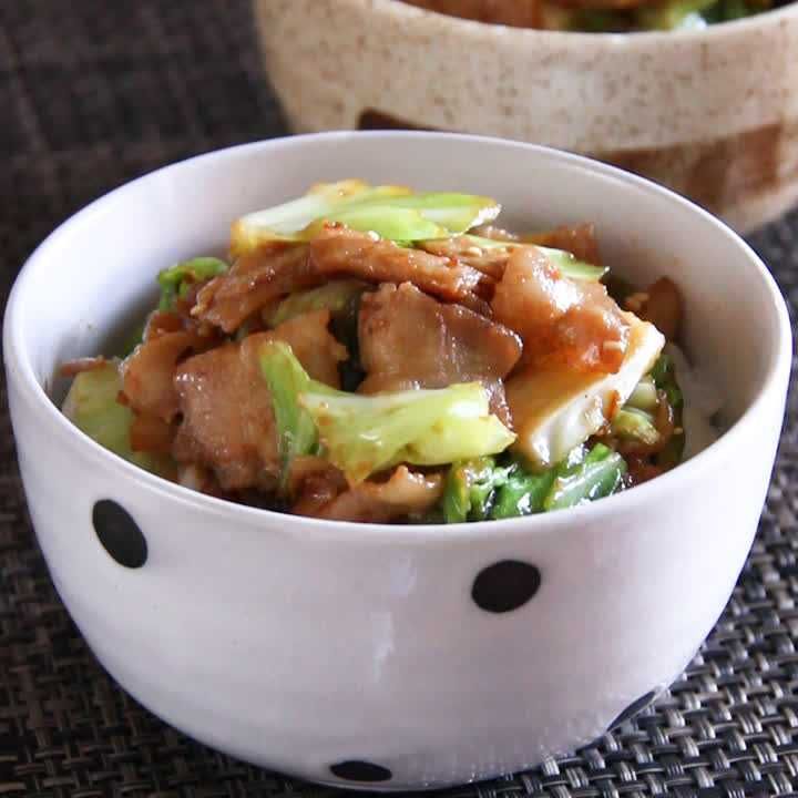 博多名物スタミナ豚キャベツ焼きかんたんレシピ桃屋