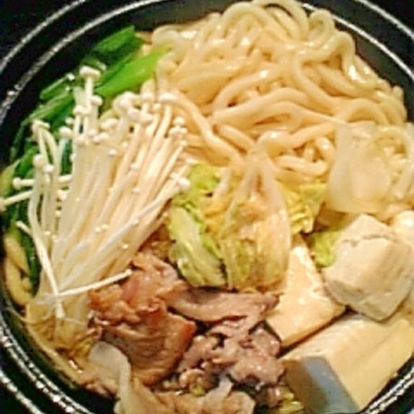 うどんすきの合わせ出汁