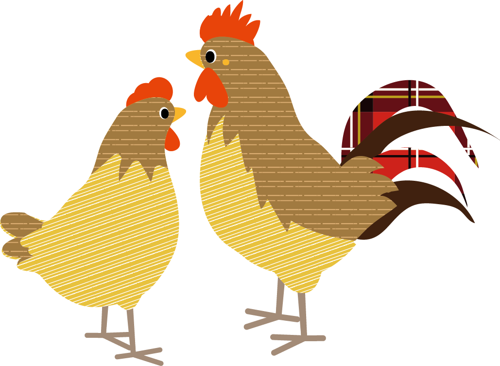 立っている白い鶏の全身イラスト素材透過、PNGフリー画像ダウンロード - Pngtree