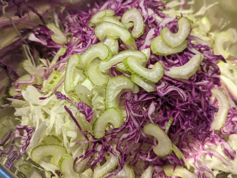 春キャベツのシーザーサラダ風 副菜