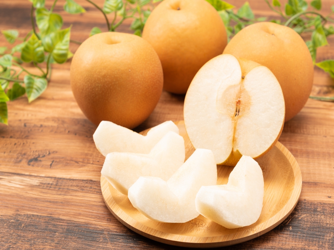 梨の保存方法と新しい切り方と甘くない梨を美味しく食べる裏技