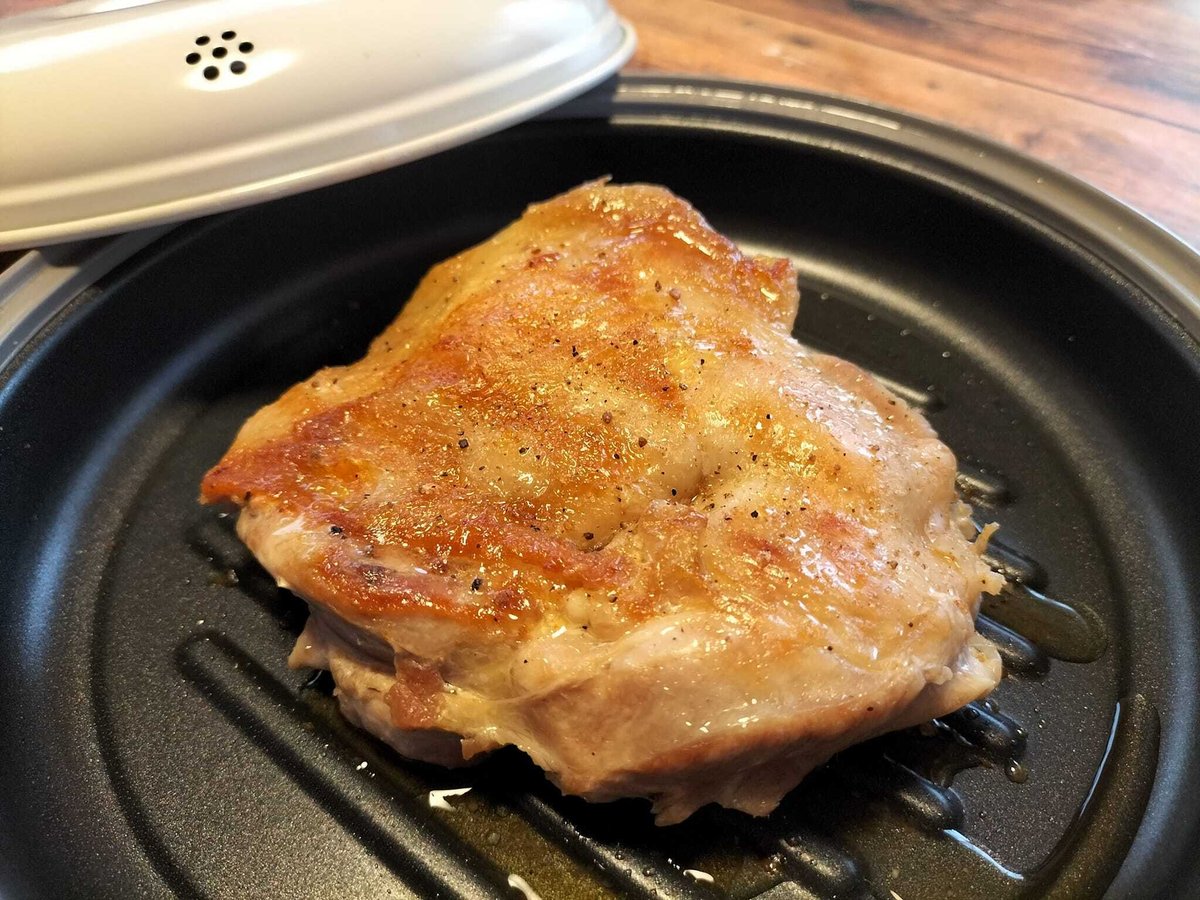 電子レンジで簡単チキンソテーの作り方