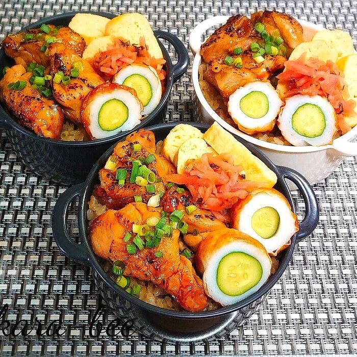 体育祭のお弁当。毎日、おいしく、楽しく