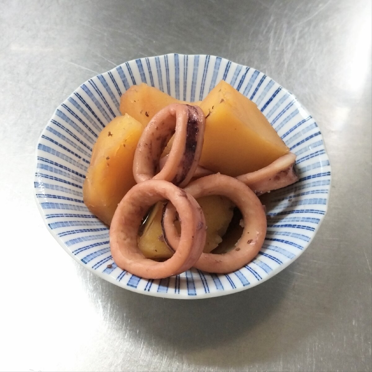 いかとじゃがいものぽん炒め