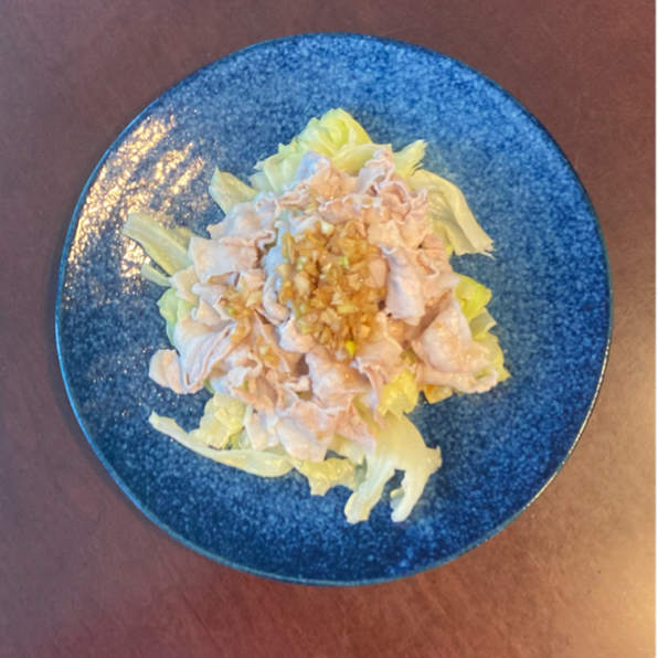 ビールにぴったりのおつまみ！ 塩ゆでキャベツのごまめんつゆナムル