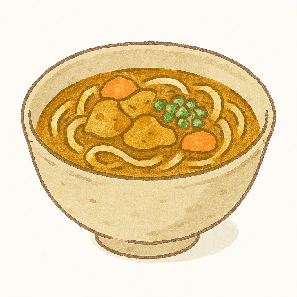 カレーうどんイラスト無料イラスト・フリー素材なら「イラストAC」