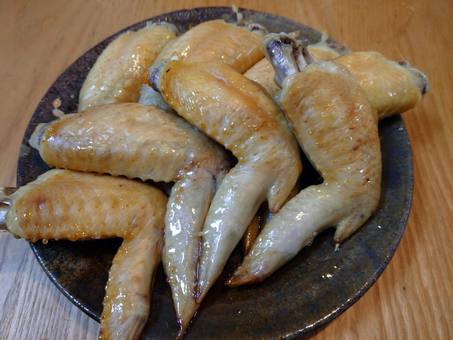 鶏手羽の海水焼き